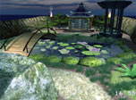 Lovely Pond 3D Screensaver screenshot. Click to enlarge
