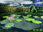 Lovely Pond 3D Screensaver screenshot. Click to enlarge