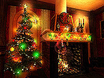 Christmas Magic 3D screensaver screenshot. Click to enlarge