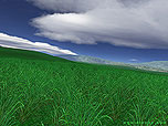 Green Fields wallpaper. Click to enlarge