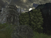 Dark Castle 3D screensaver screenshot. Click to enlarge